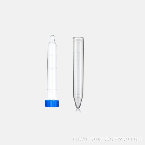 Urine Sample Collection and Sediment Test Tubes, 12ml with Flared Top - Plastic Urine Testware